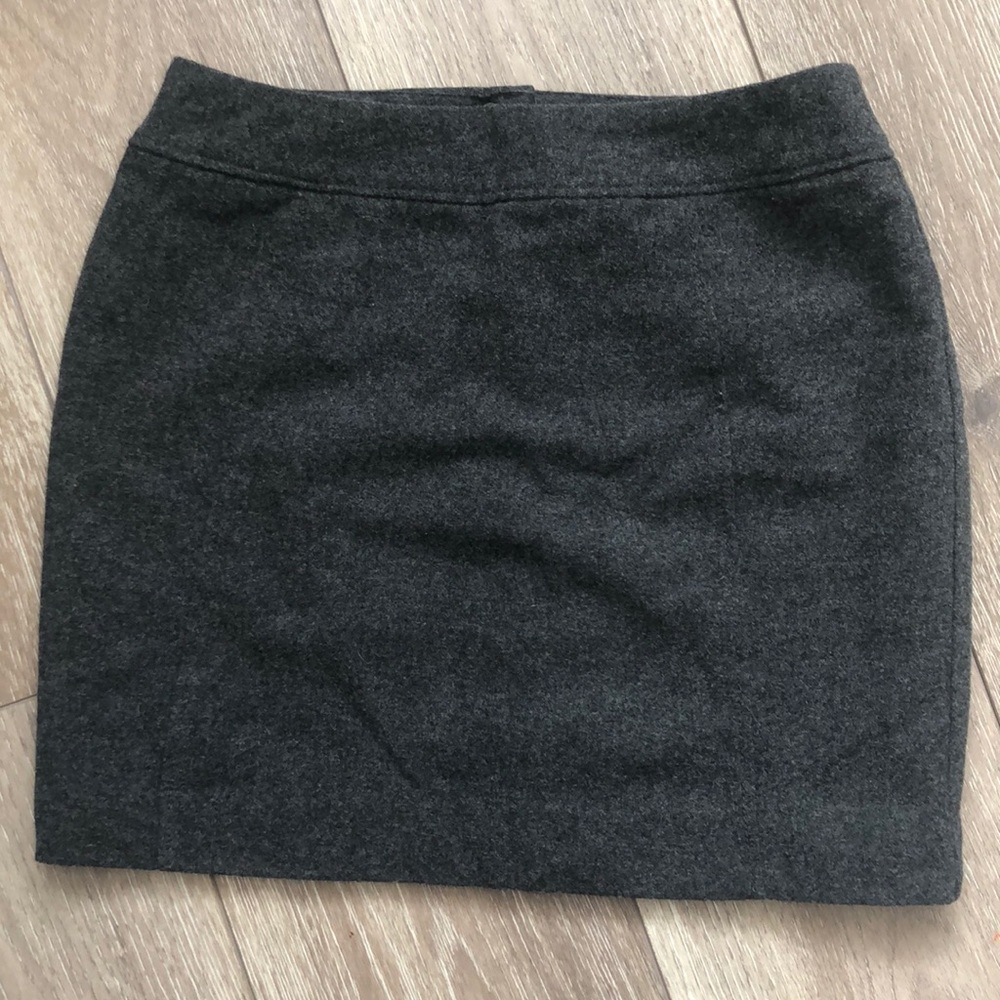 H&M wool blend mini skirt size 6